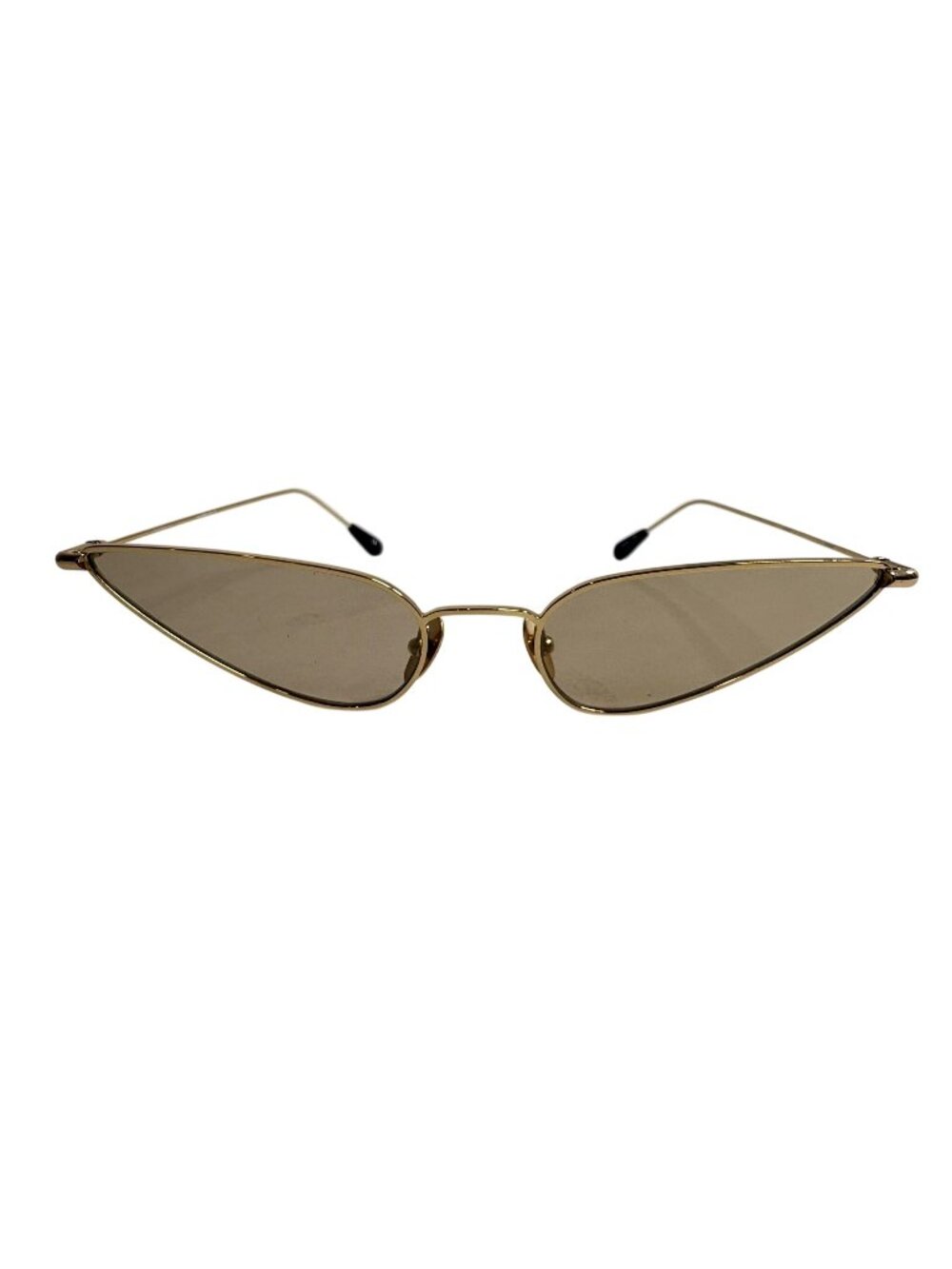 KALEOS Eyehunters Limited Edition Horowitz Cat Eye Sunglasses in Gold